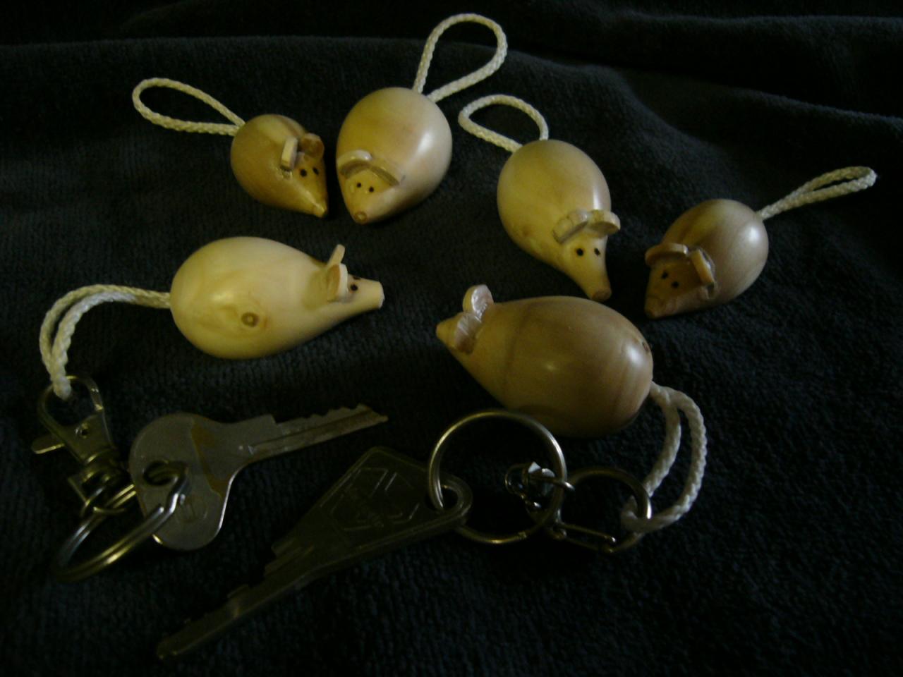 souris porte clefs